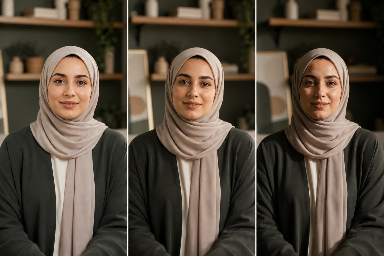 مقارنة اتجاهات الإضاءة
